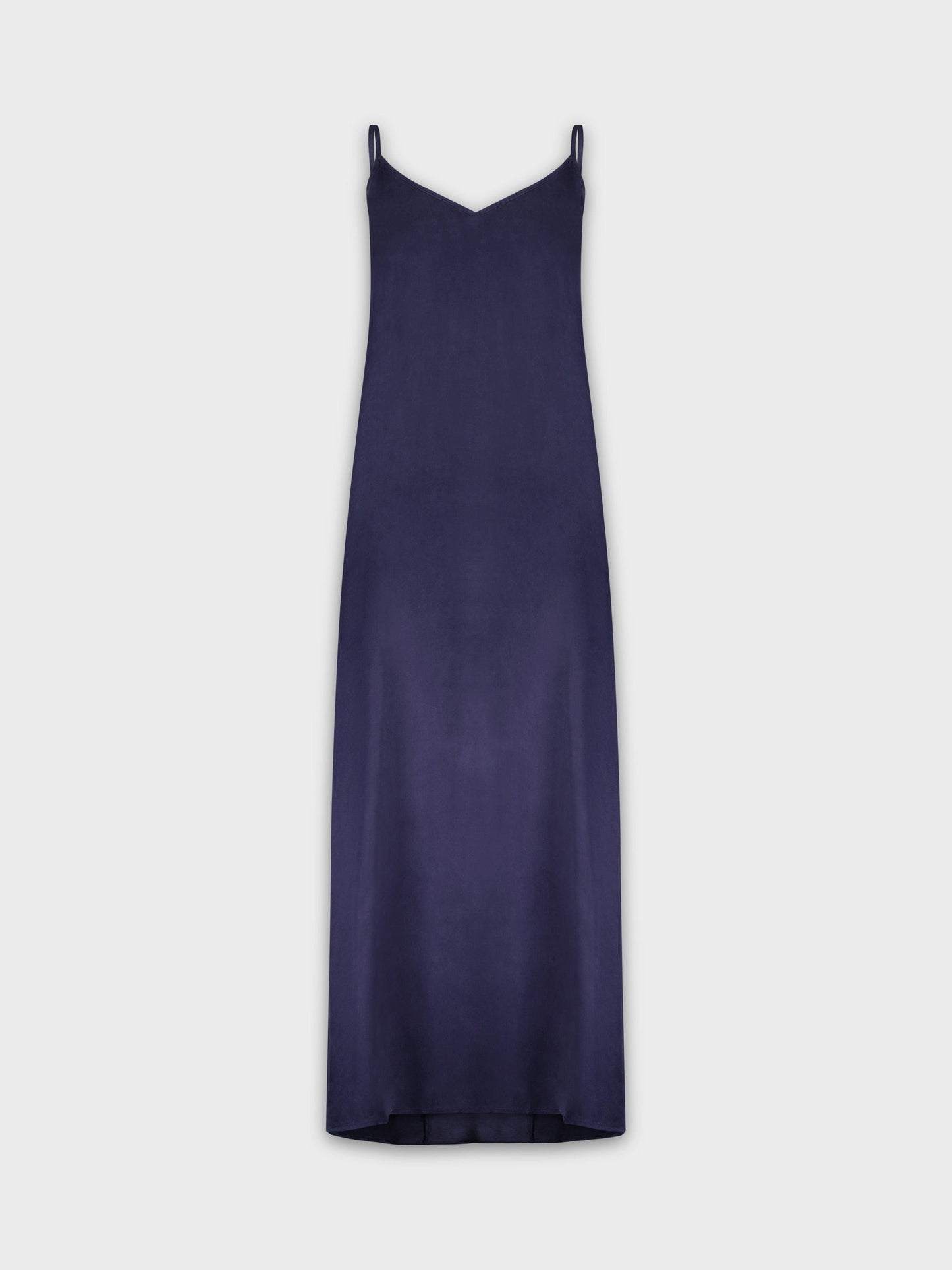 V-Neck Slip Jumper Dress – Navy