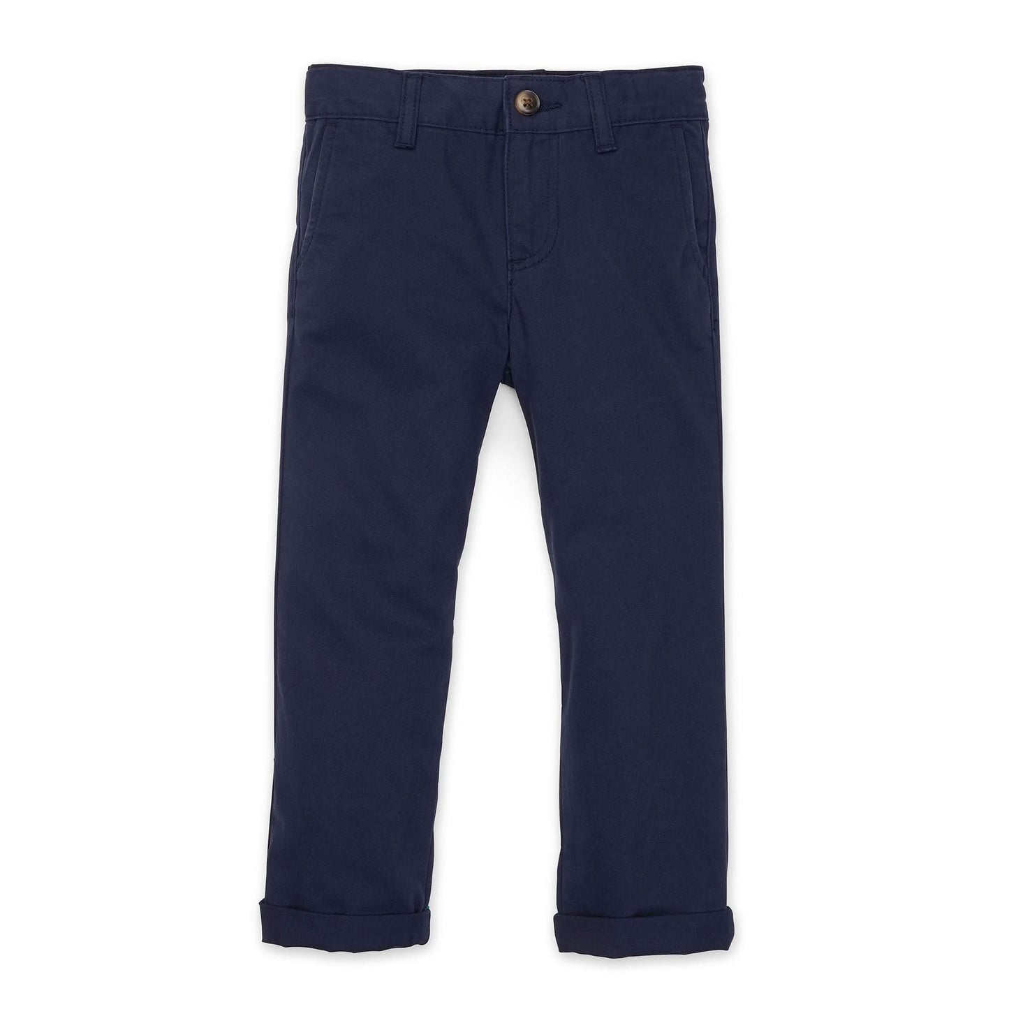 Organic Stretch Twill Chino - Navy