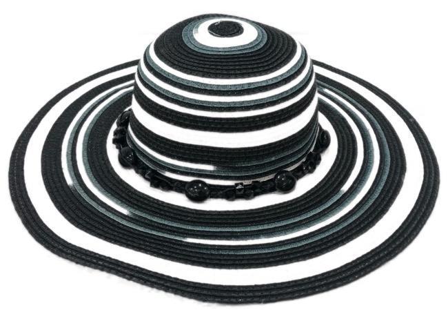 ‘Classy Black n White’ Limited Edition Floppy Hat