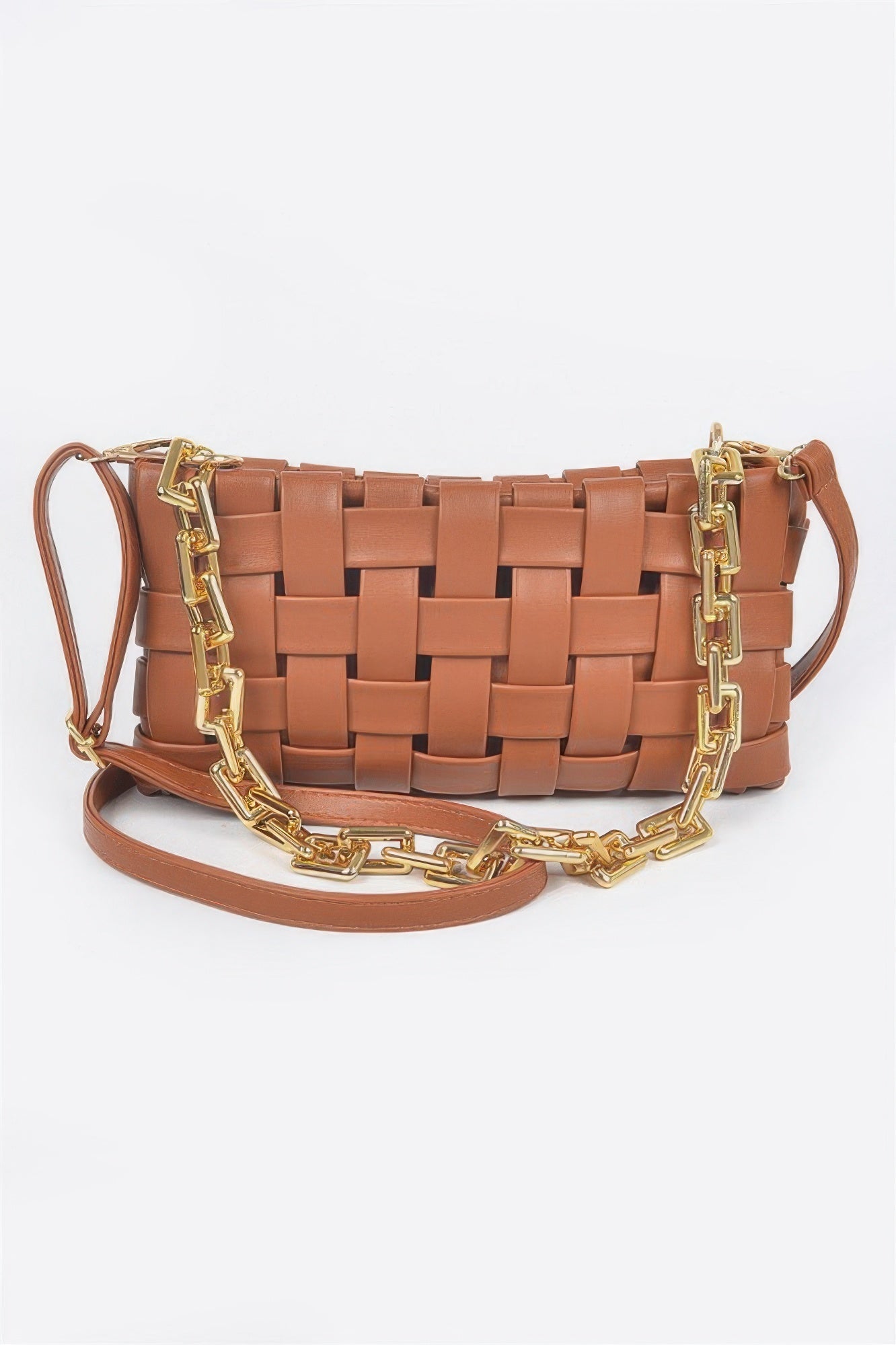 MALIBU Braided Chain Crossbody Bag