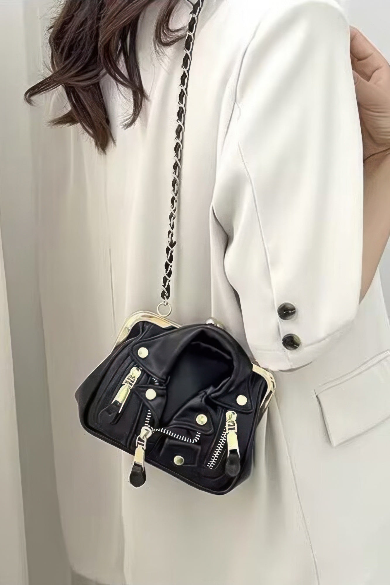 TRIBECA Jacket-Style Crossbody Bag