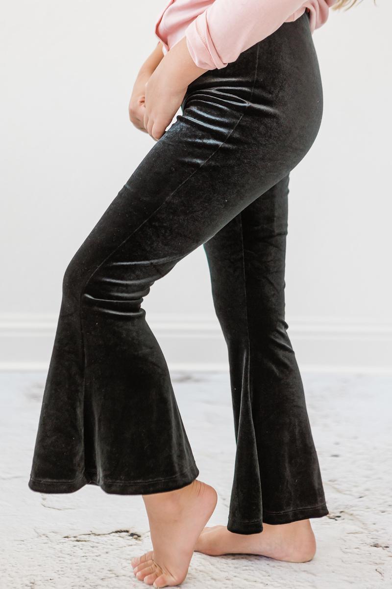 Black Velvet Pants
