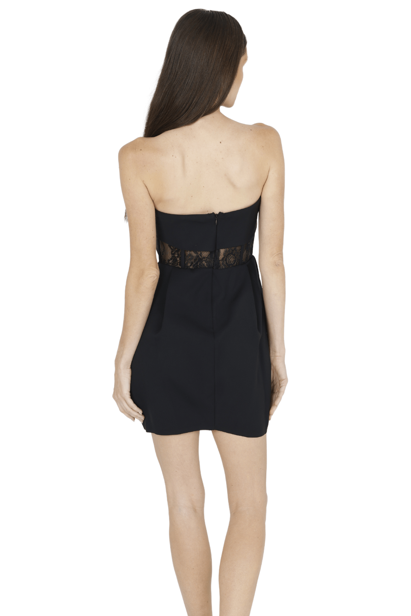 Daisy Strapless Lace Corset Dress