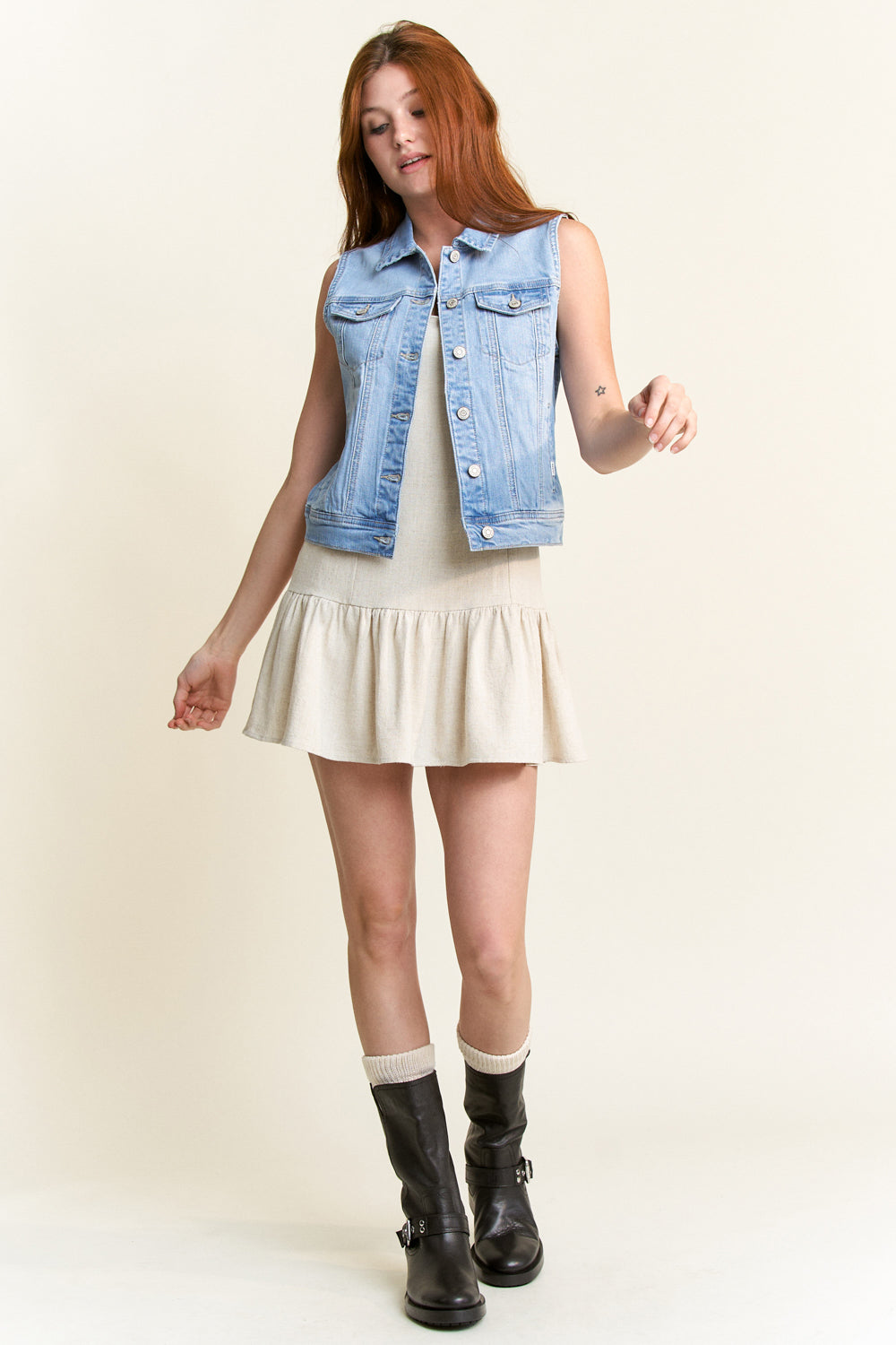 Classic Denim Vest