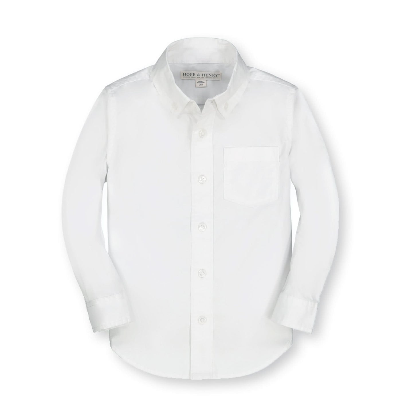 Organic Stretch Poplin Button Down Shirt