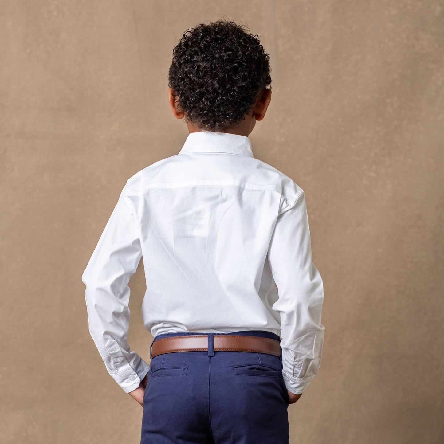 Organic Stretch Poplin Button Down Shirt