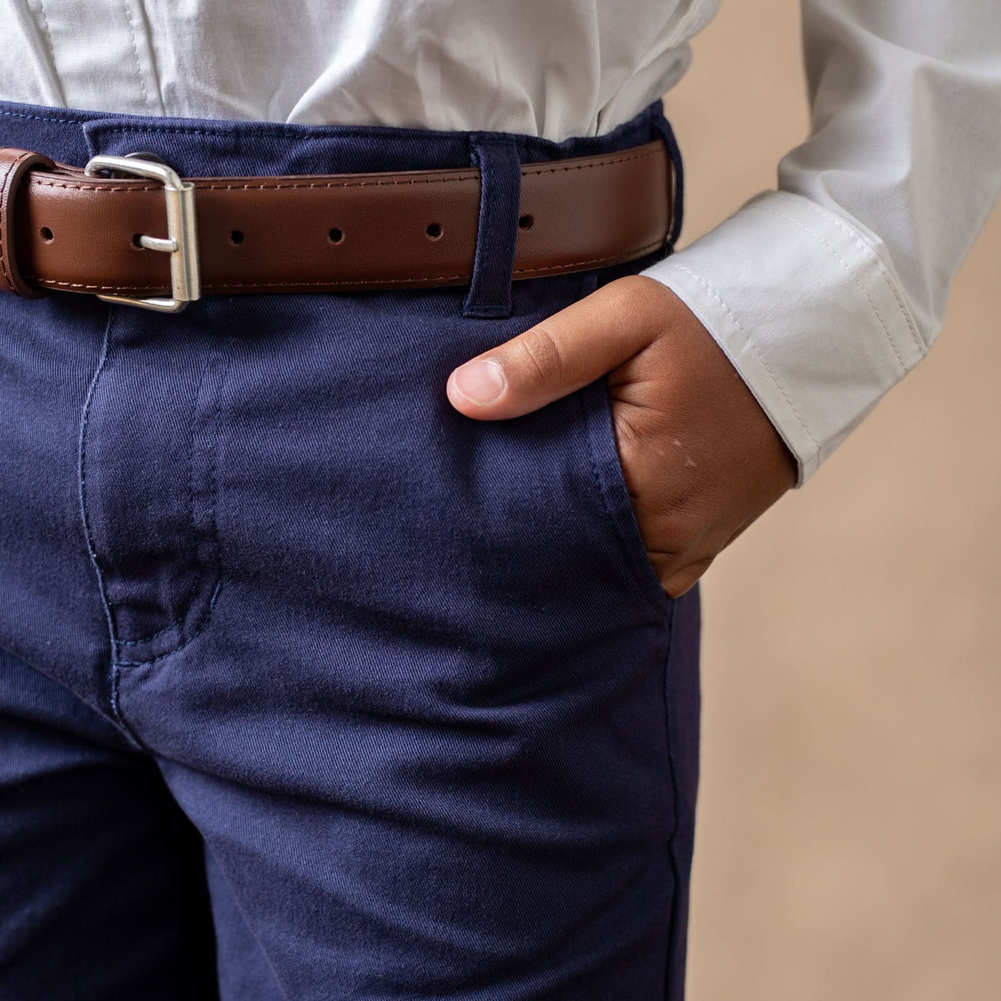 Organic Stretch Twill Chino - Navy