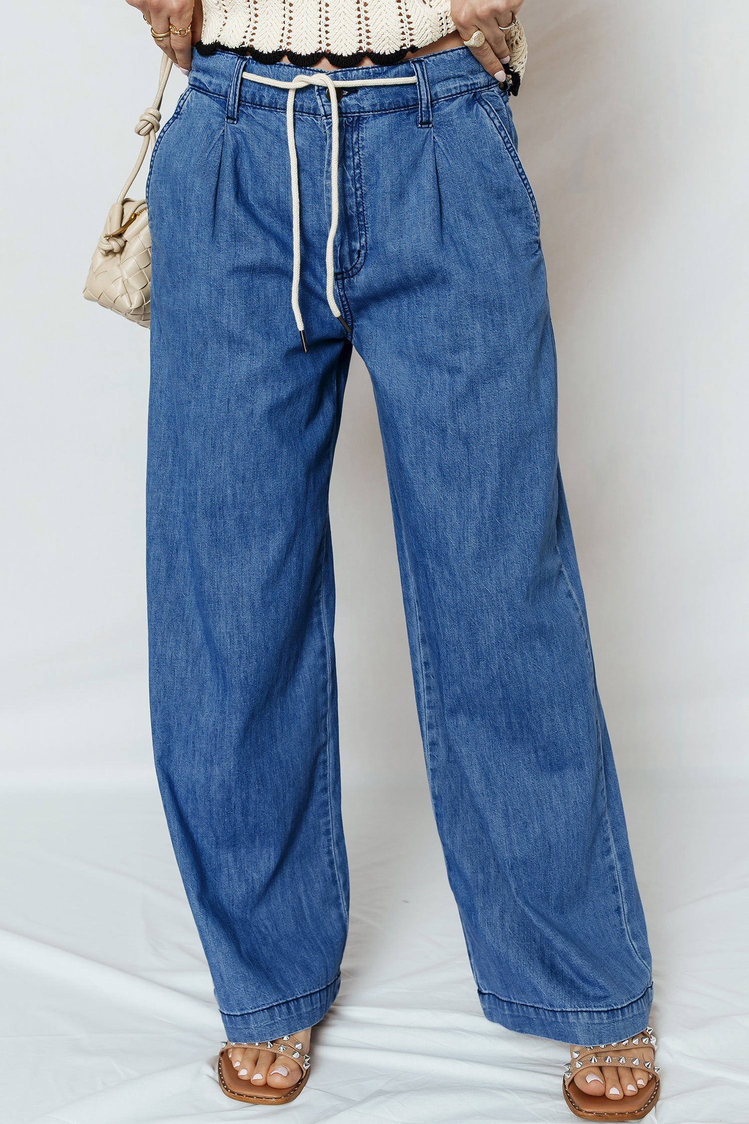 Oakleigh On Wide Leg Jeans-3