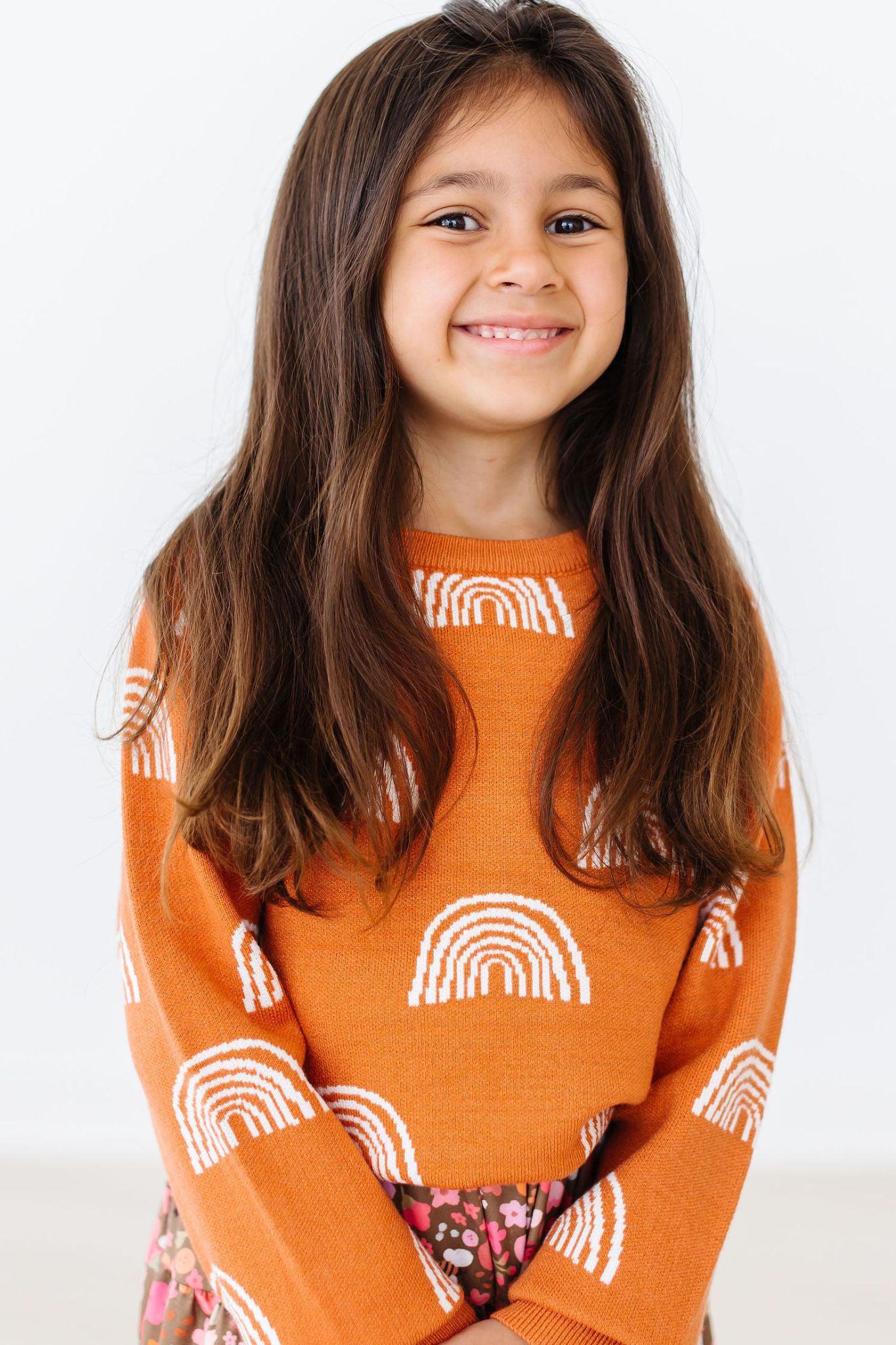 Rainbow Fall Sweater
