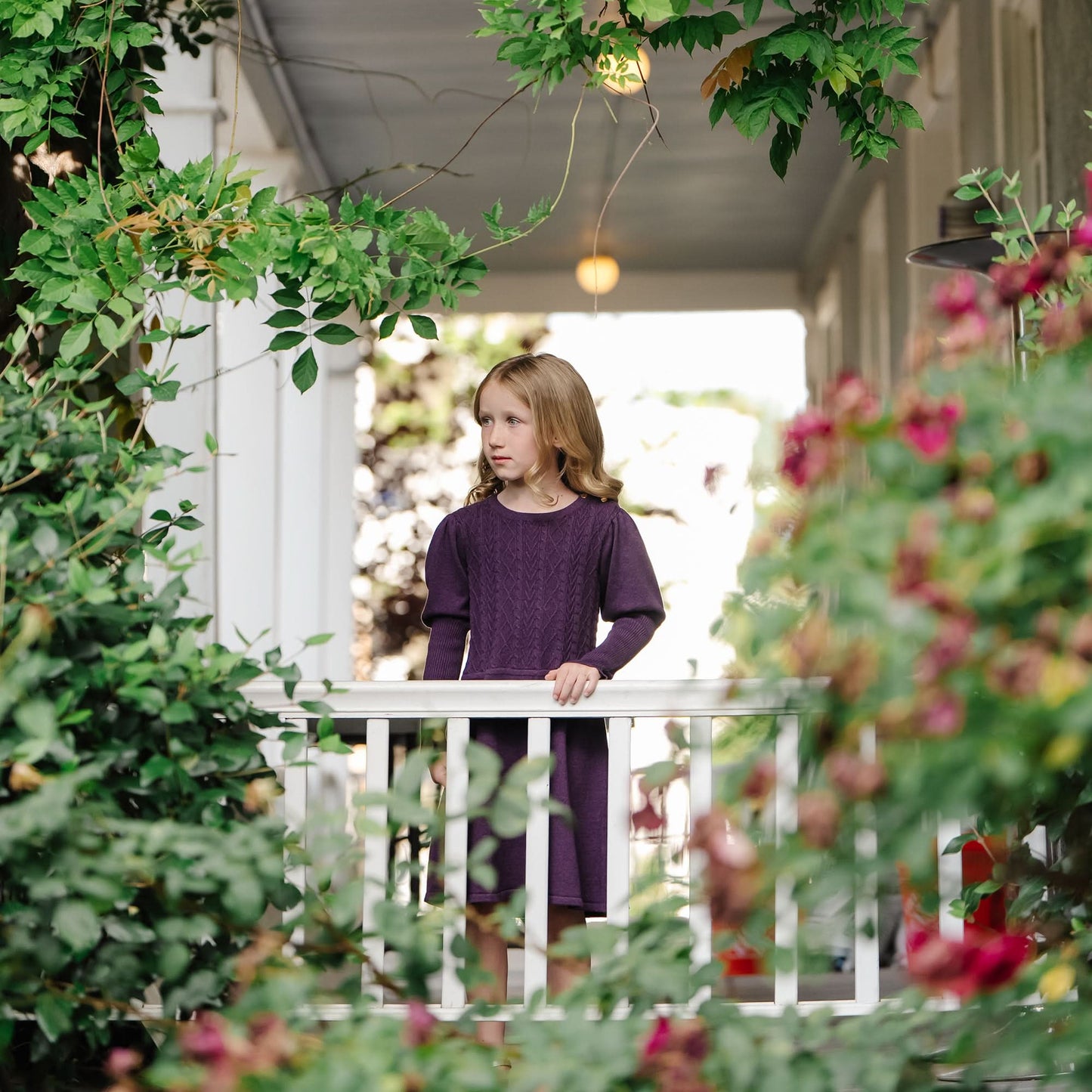 Cable Bodice Sweater Dress - Baby