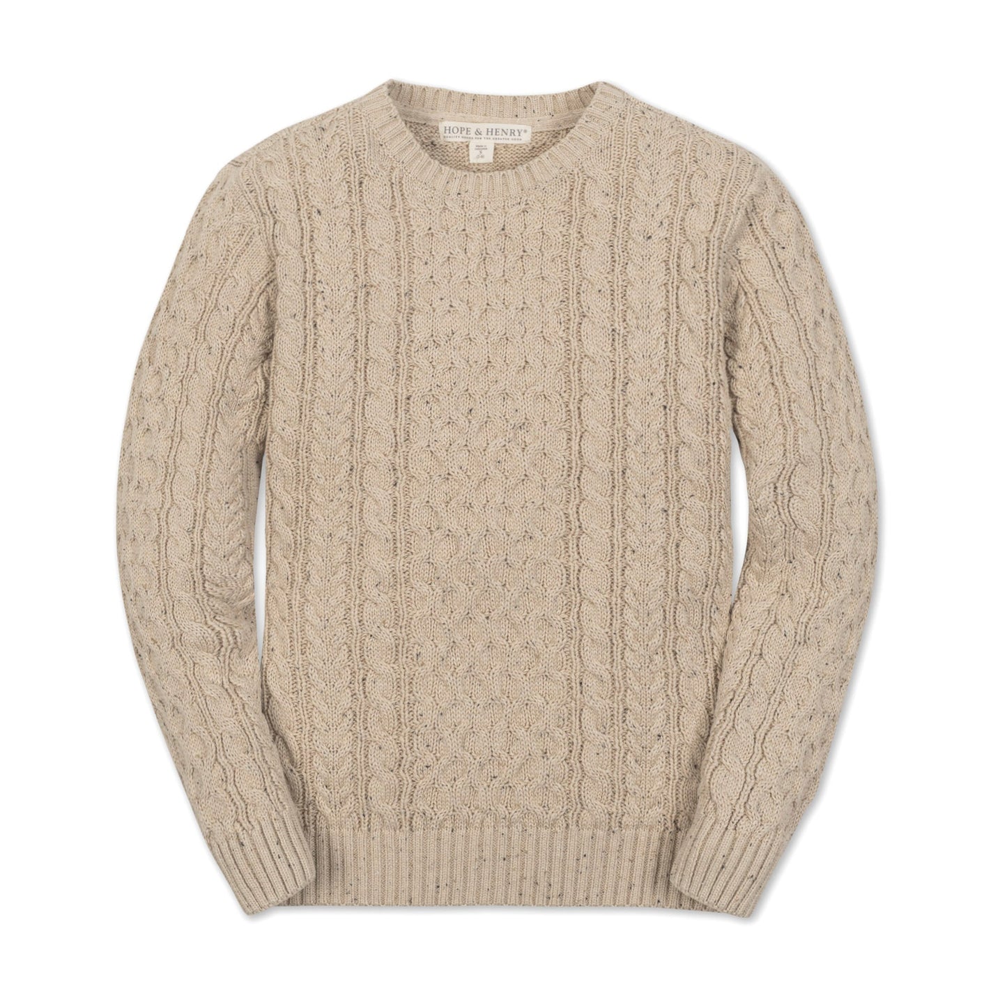 Organic Fisherman sweater