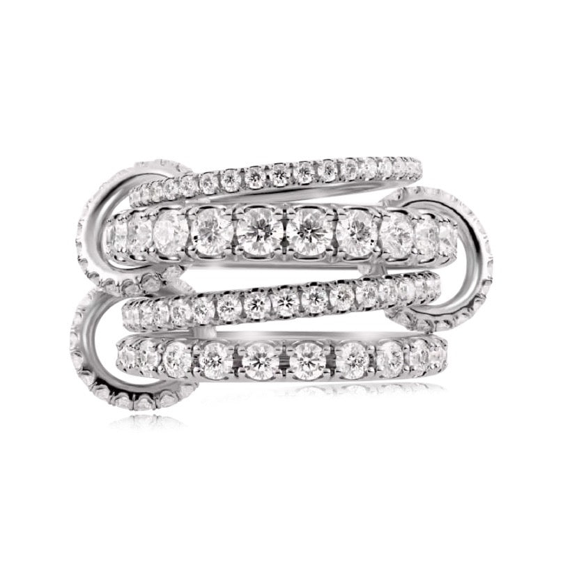 Abiha Infinity Pavé Ring