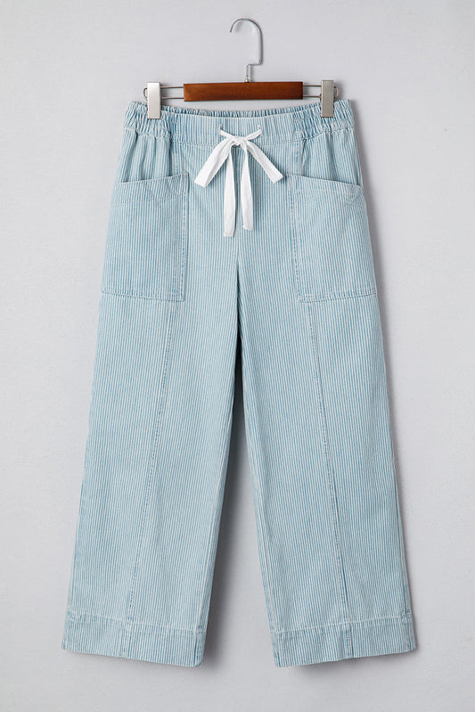 Scarlett Rise Drawstring Waist Jeans-0