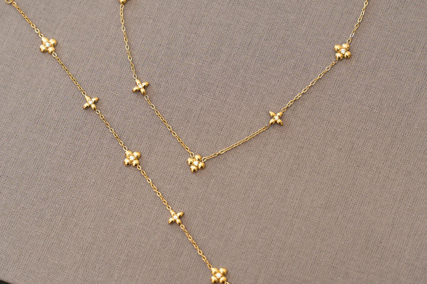 Amalfi Floral Charm Necklace