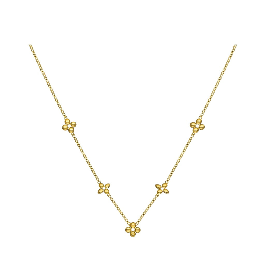 Amalfi Floral Charm Necklace