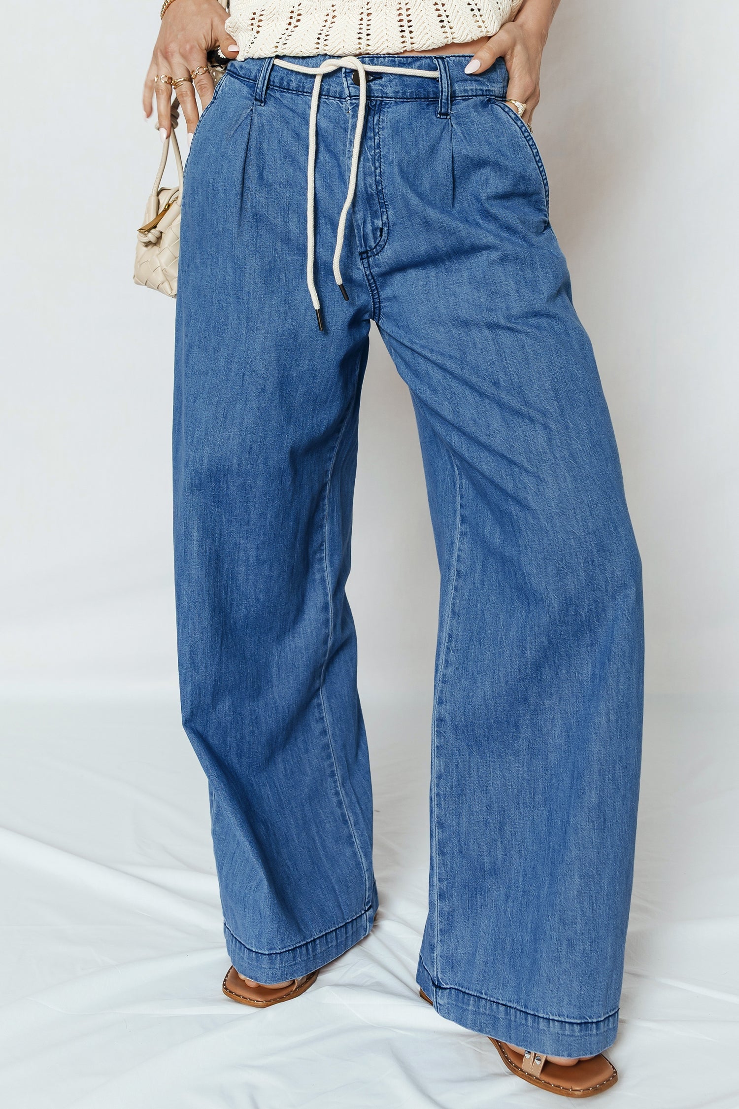 Oakleigh On Wide Leg Jeans-4