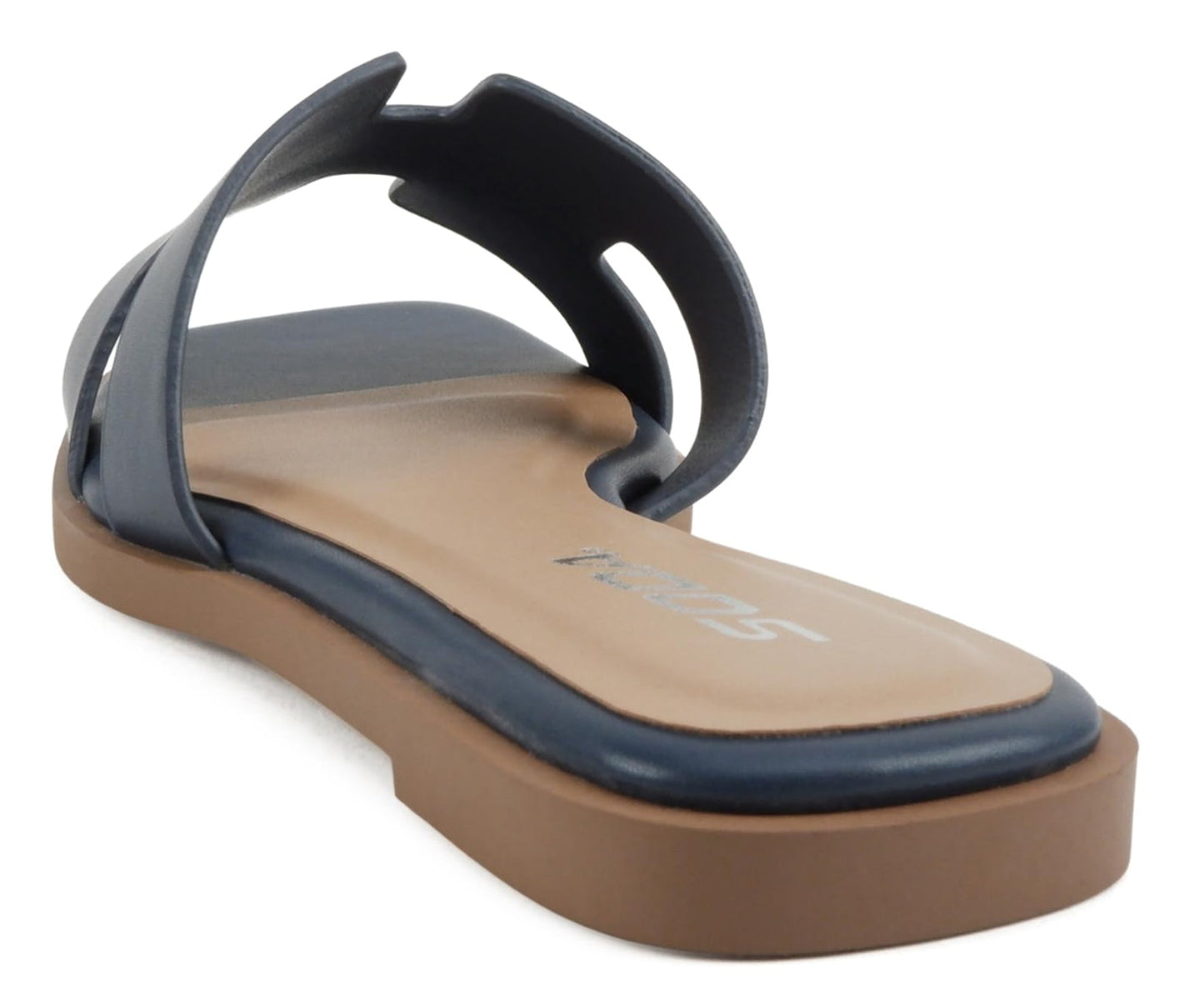 KNIT-S Slip-On Sandals in Navy