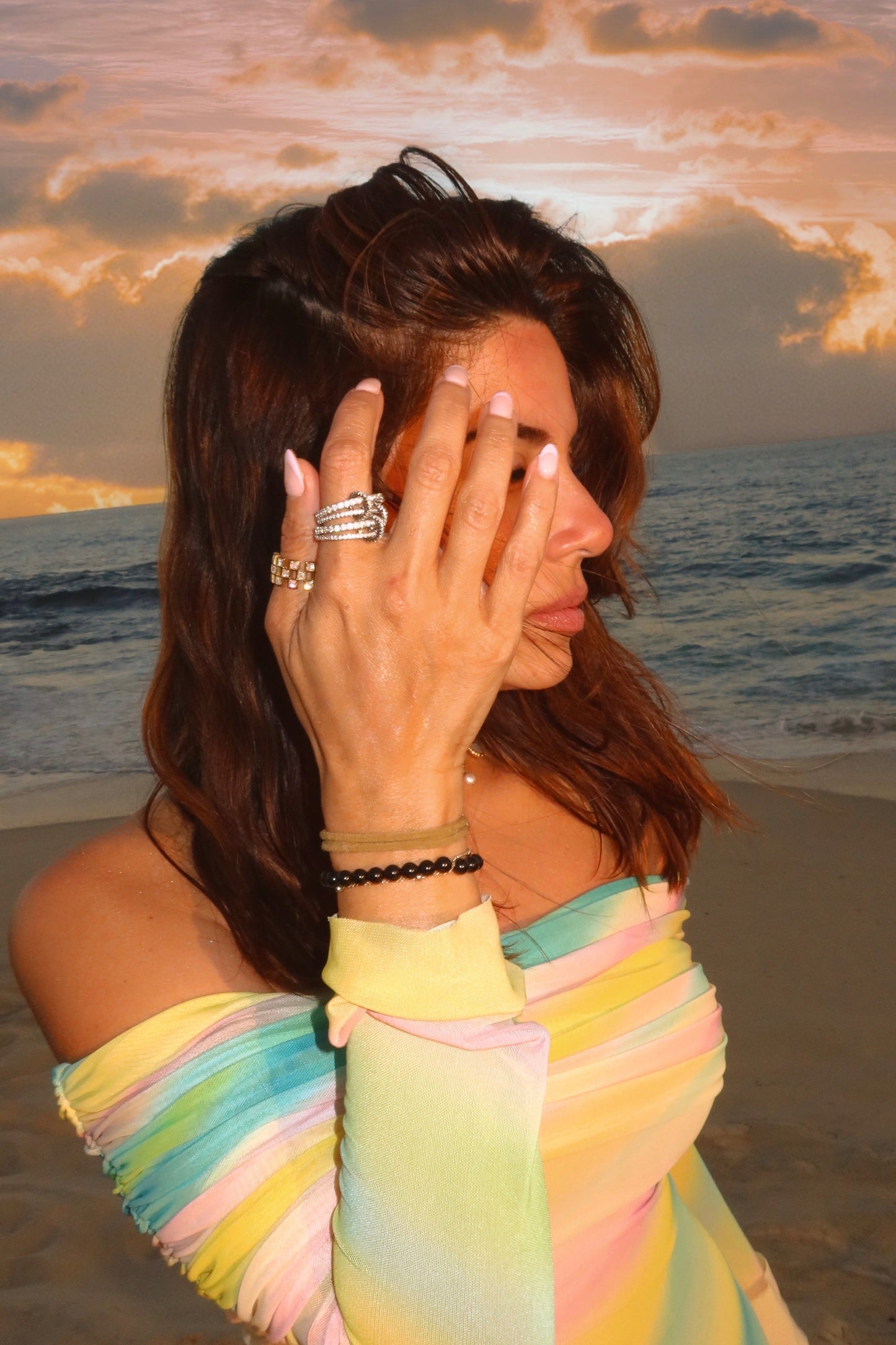 Abiha Infinity Pavé Ring