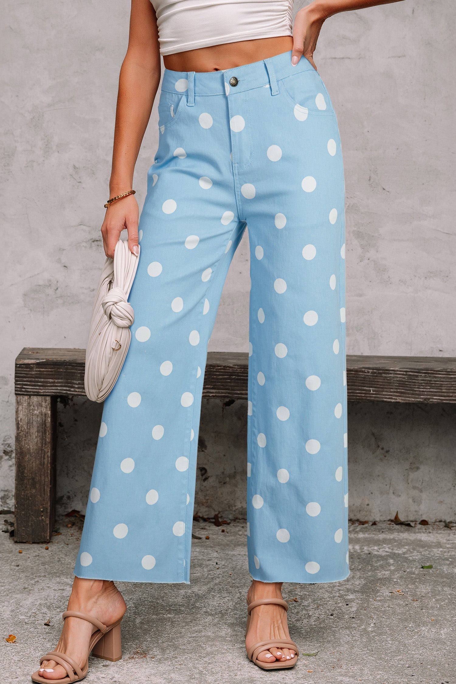 Talia Raw Hem Shift Jeans-0