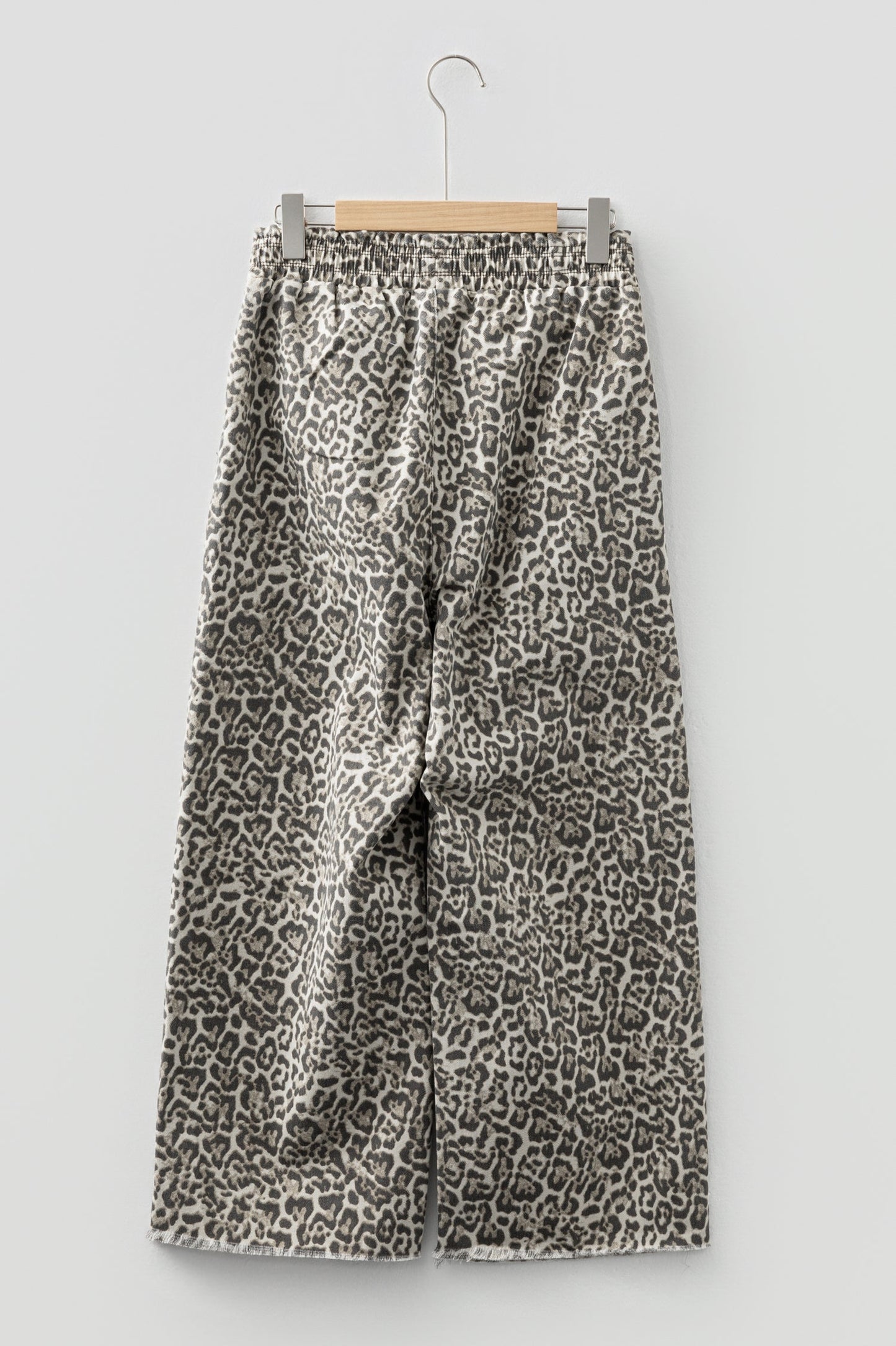 Rivka Leopard Print Loose Pull-On Jeans