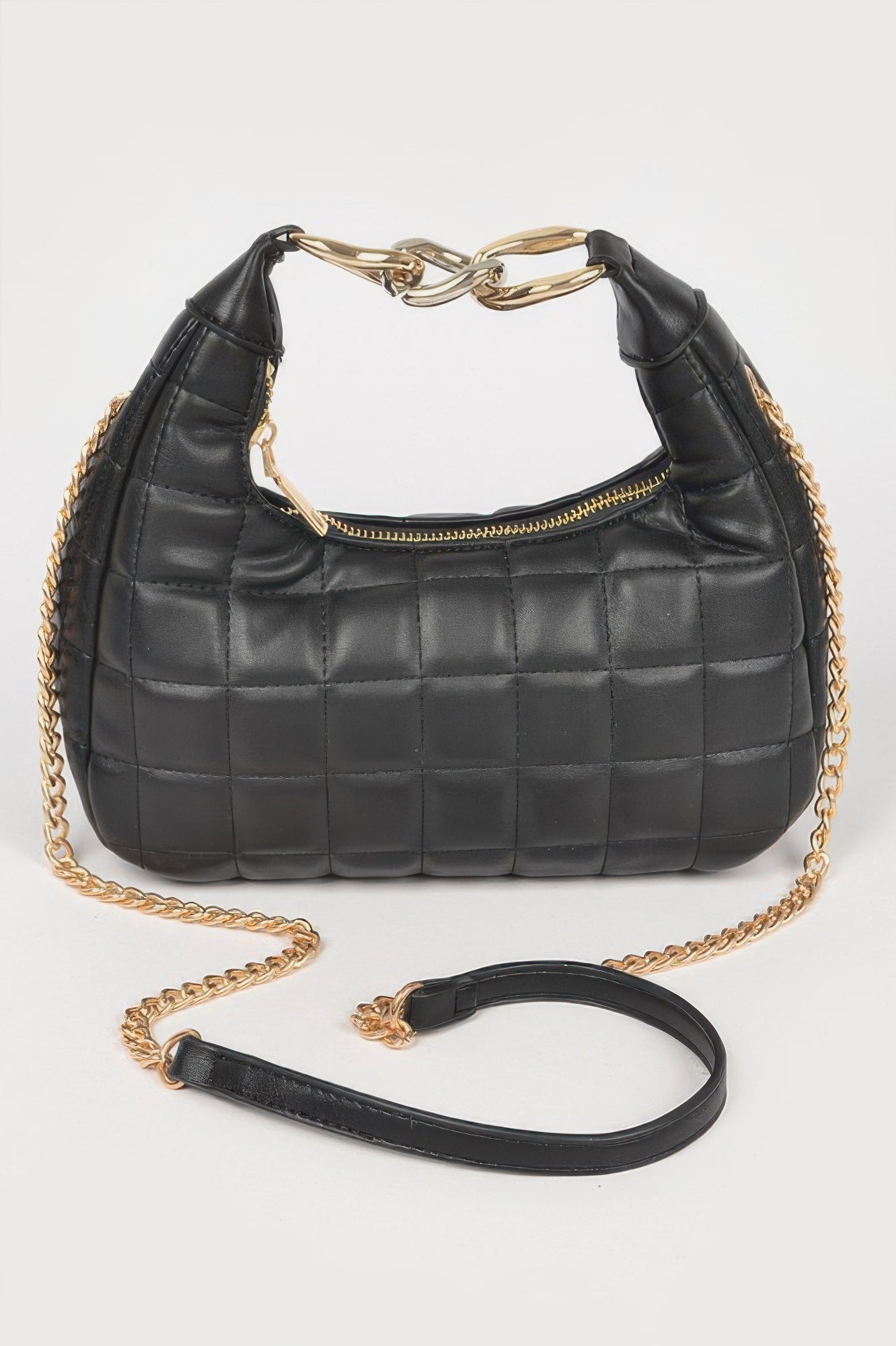 ASTOR Quilted Hobo Bag