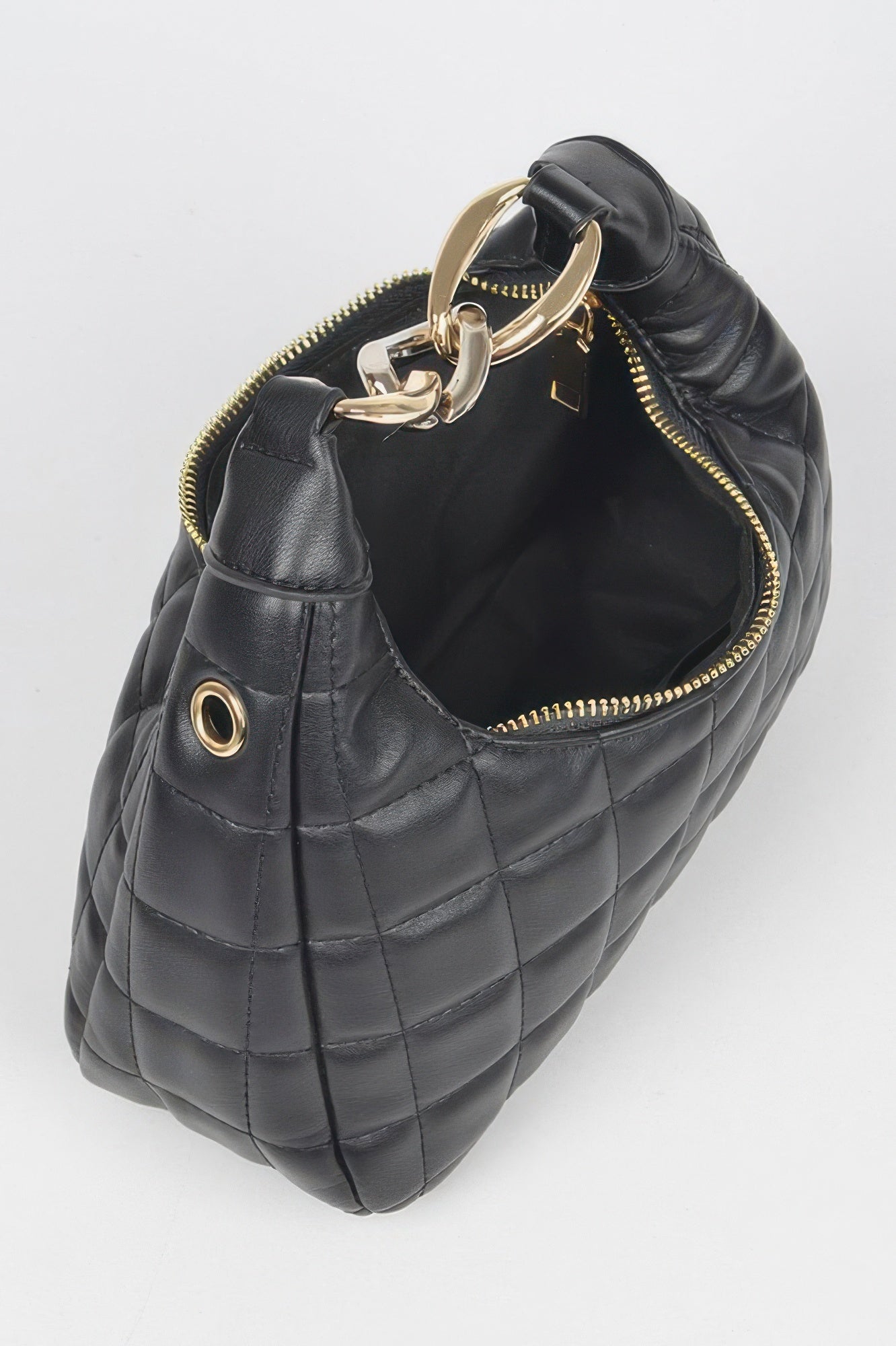 ASTOR Quilted Hobo Bag