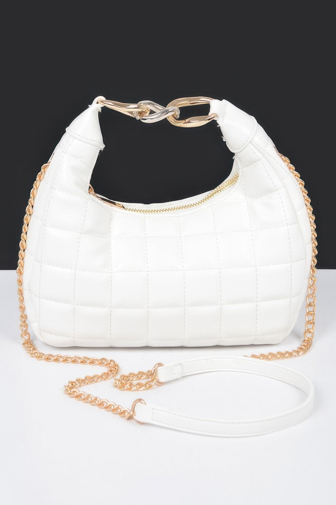 ASTOR Quilted Hobo Bag