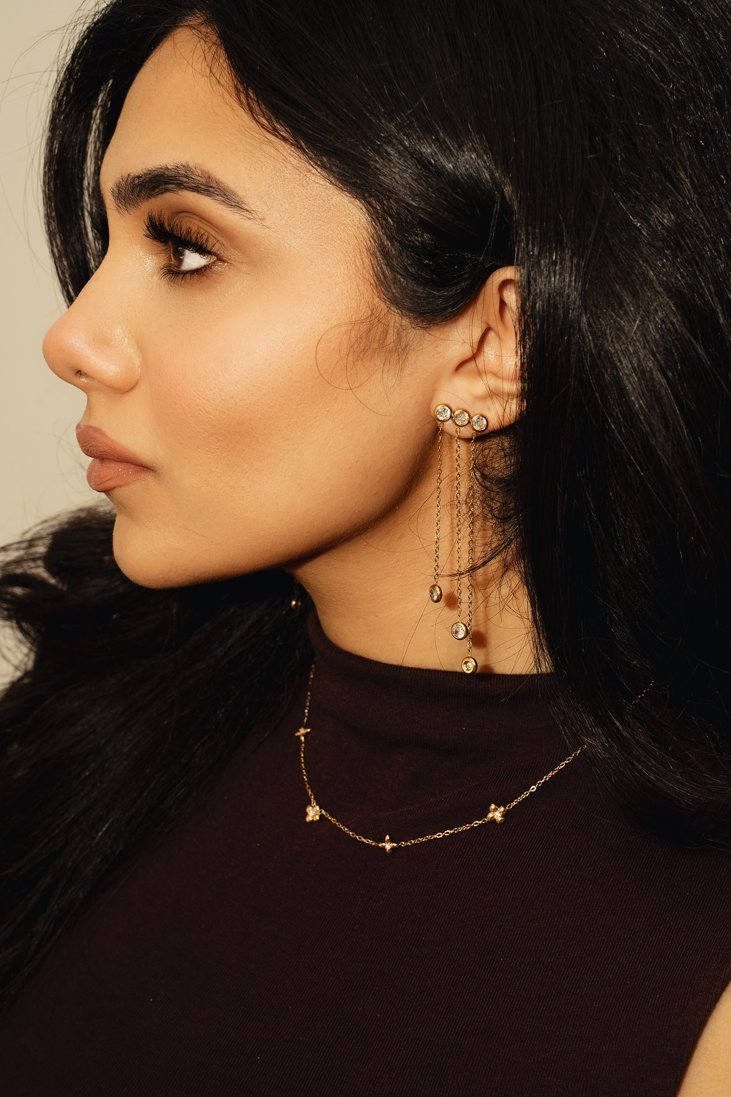 Amalfi Floral Charm Necklace