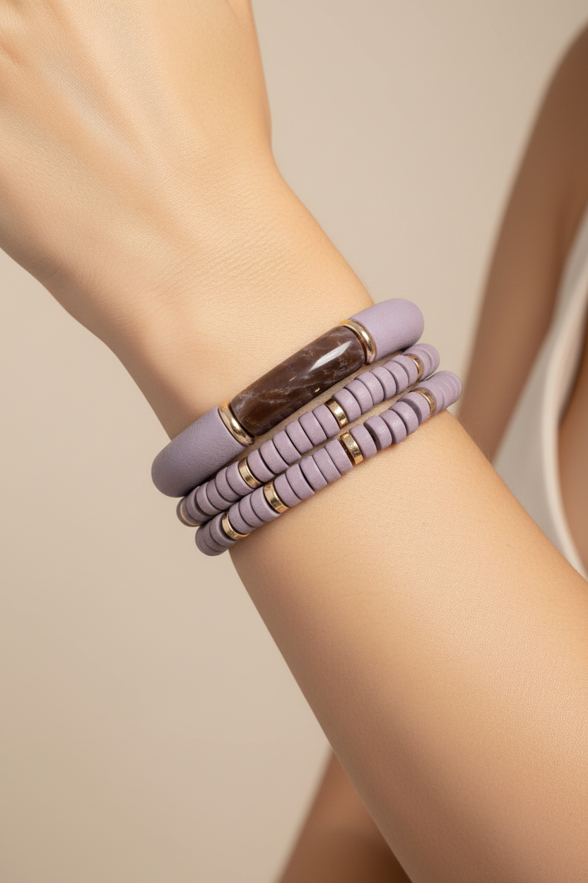 CHELSEA Double Layered Bead Bracelet