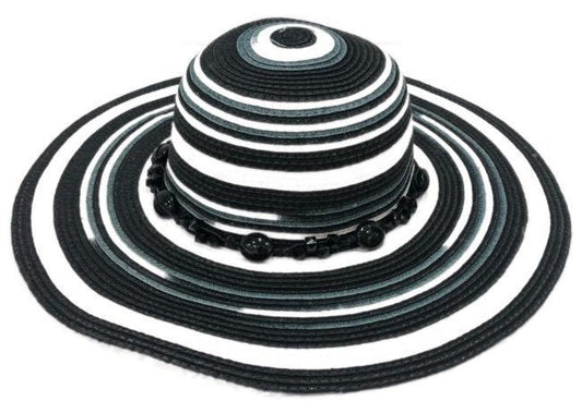 ‘Classy Black n White’ Limited Edition Floppy Hat