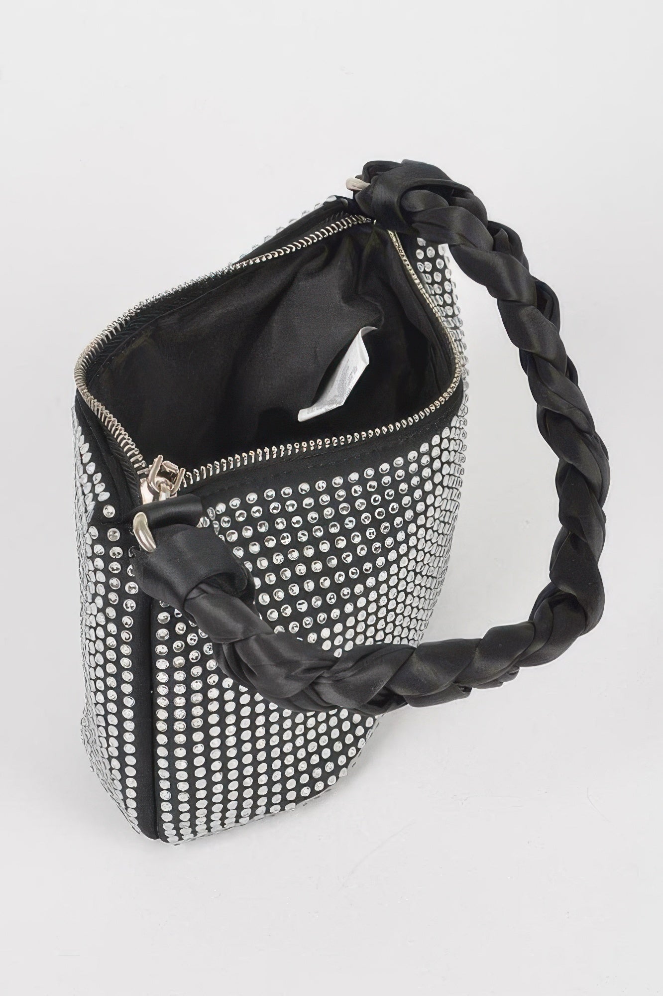 CHELSEA Hot Fix Stone Twisted Hobo Bag