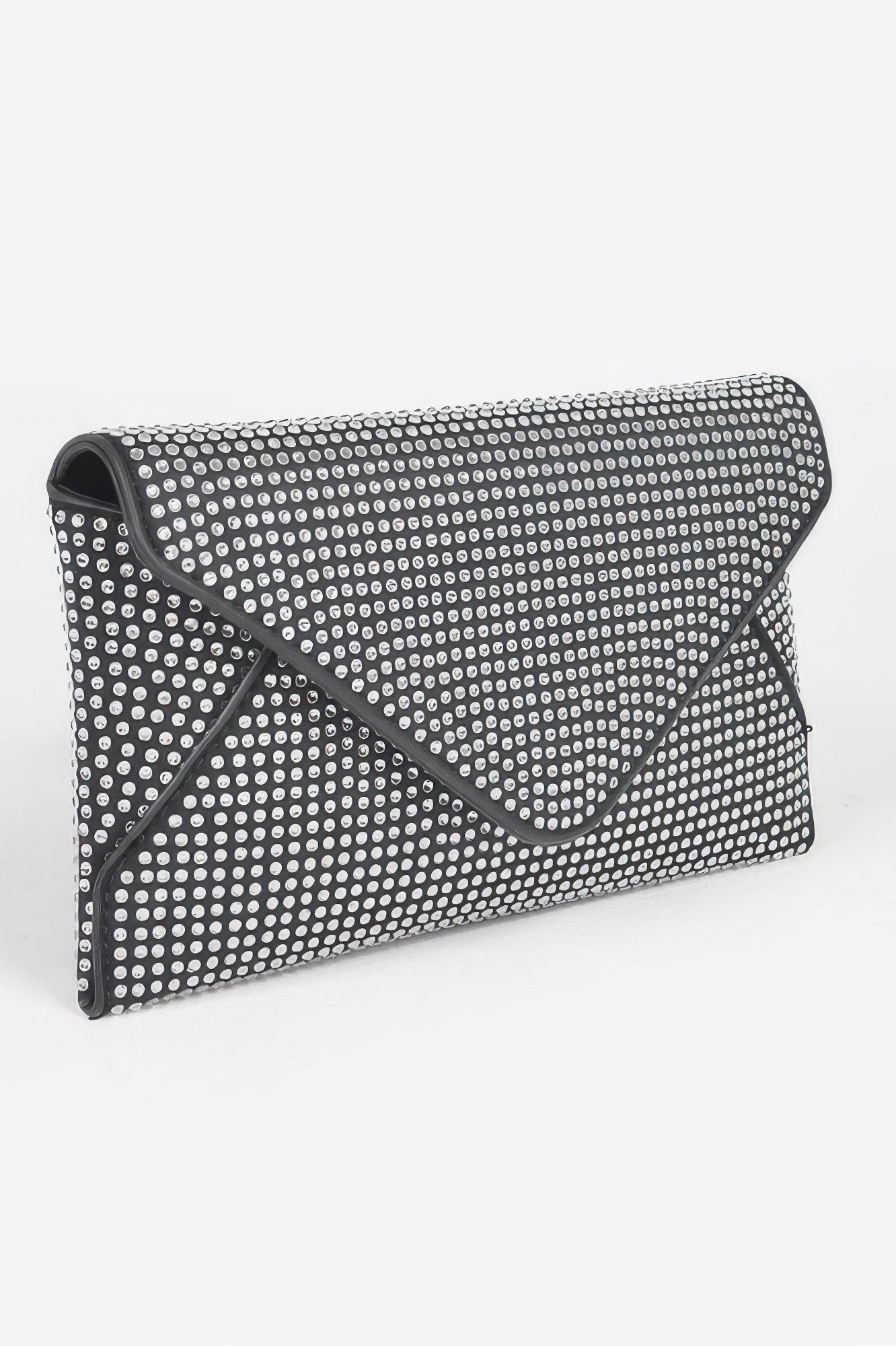 HUDSON Rhinestone Envelope Clutch
