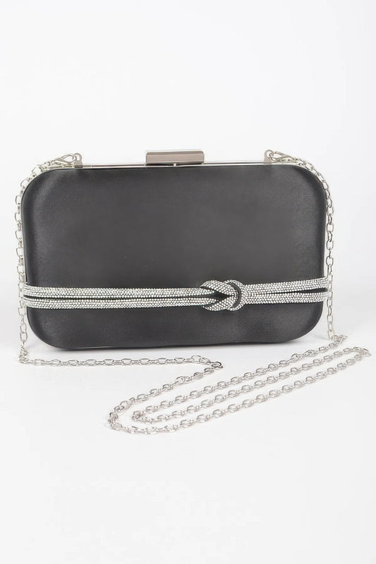 GRAMERCY Satin Frame Clutch