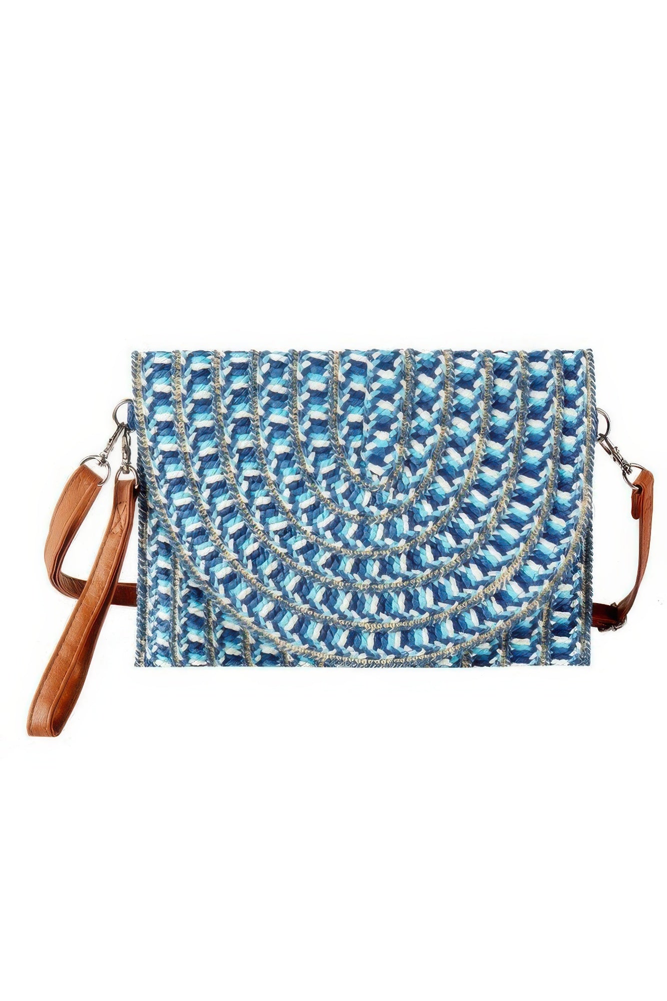 CALA MOLÍ Straw Clutch & Crossbody Bag