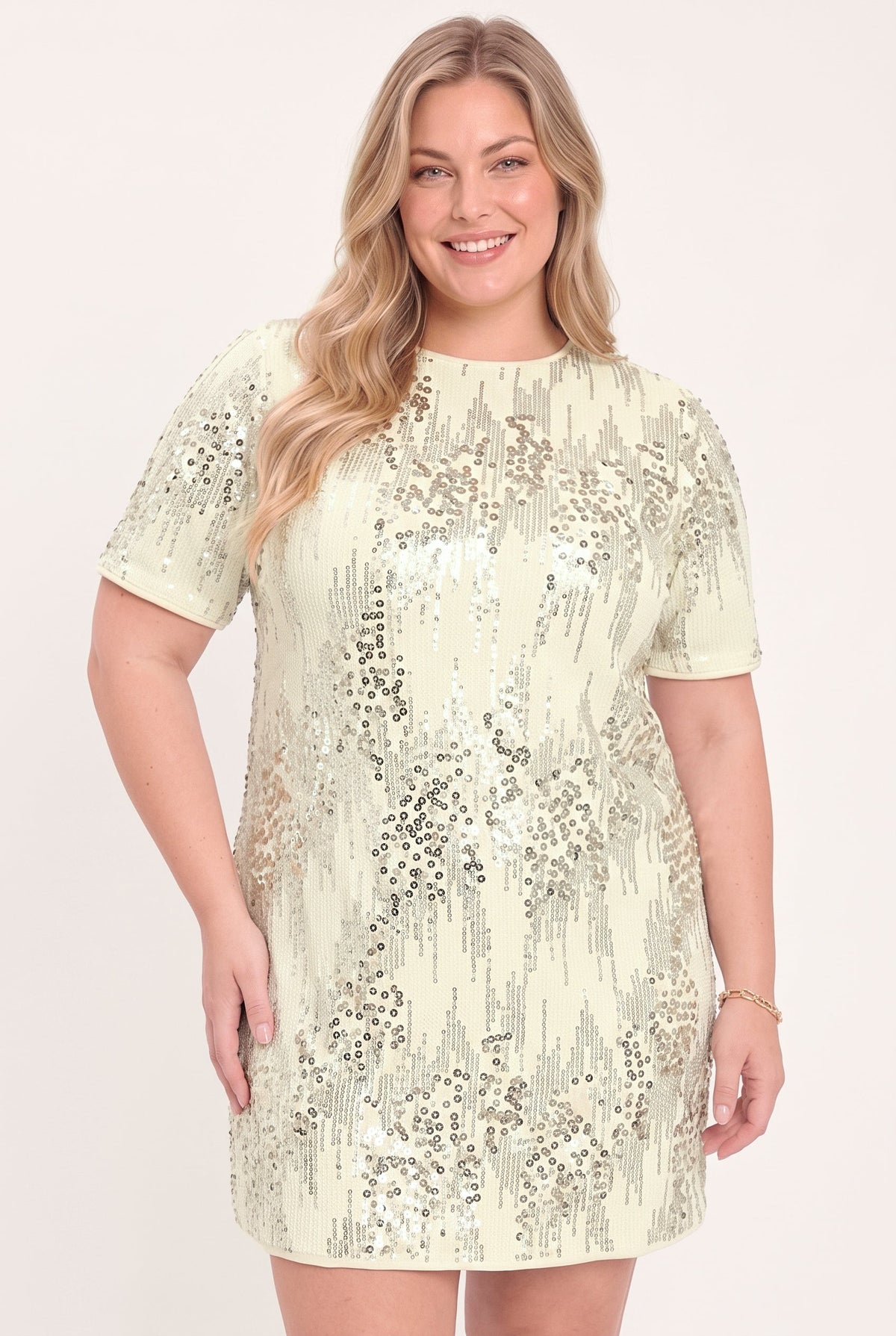 NOIR & IVORY STATEMENT MINI DRESS