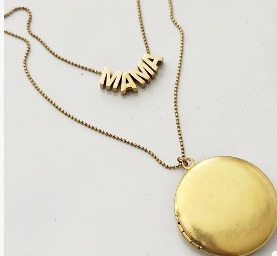 The Mama Locket Necklace