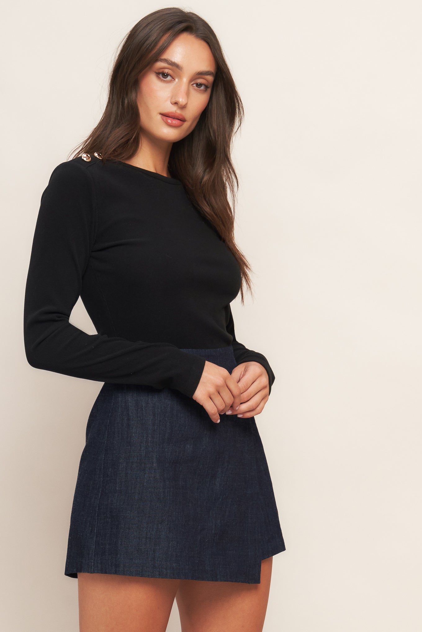 Modern Staple Woven Combination Romper