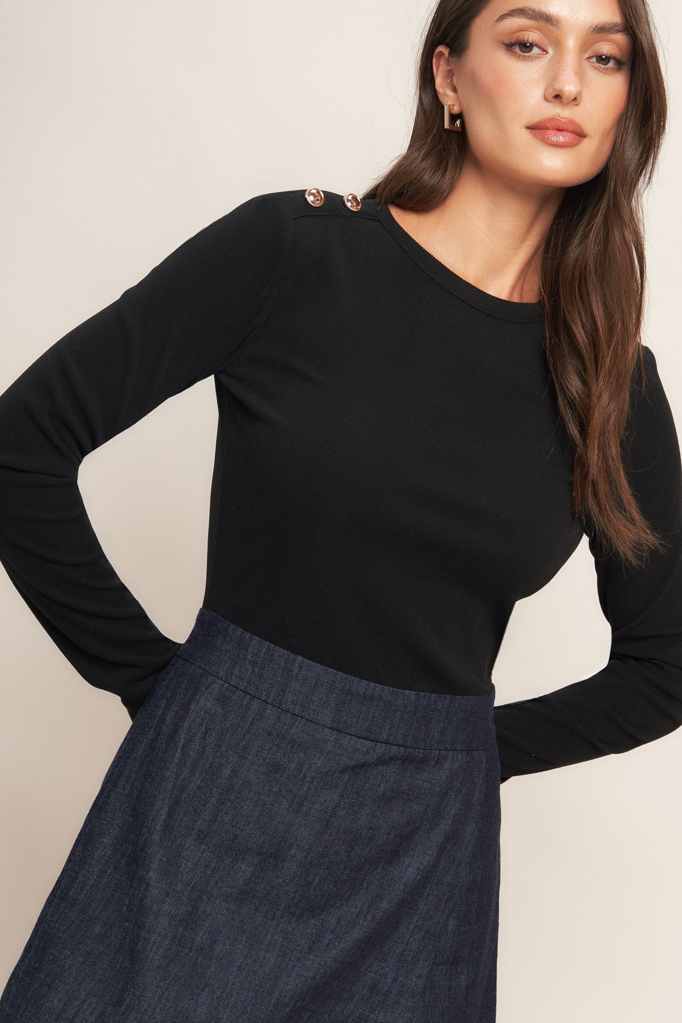 Modern Staple Woven Combination Romper