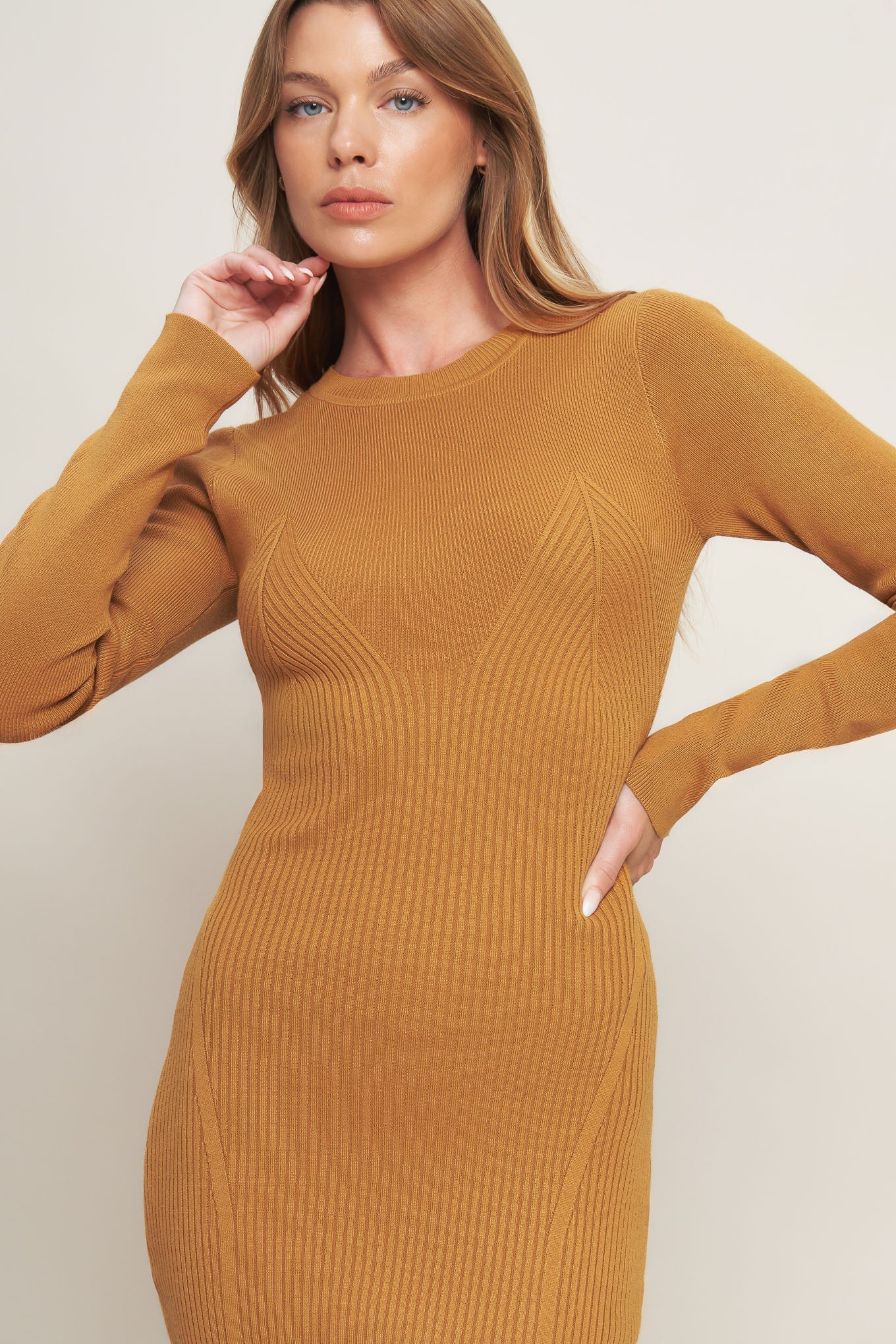 e With You Sweater Mini Dress