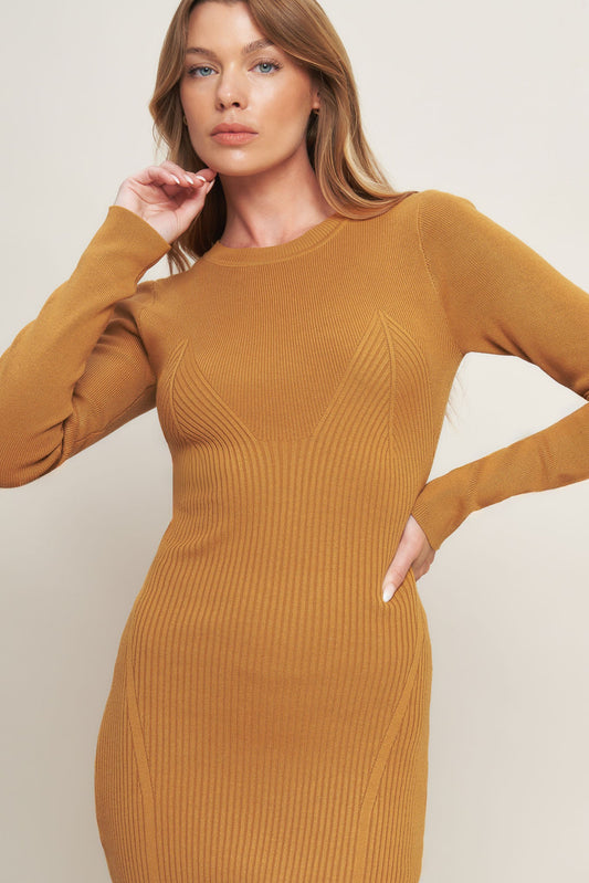 e With You Sweater Mini Dress