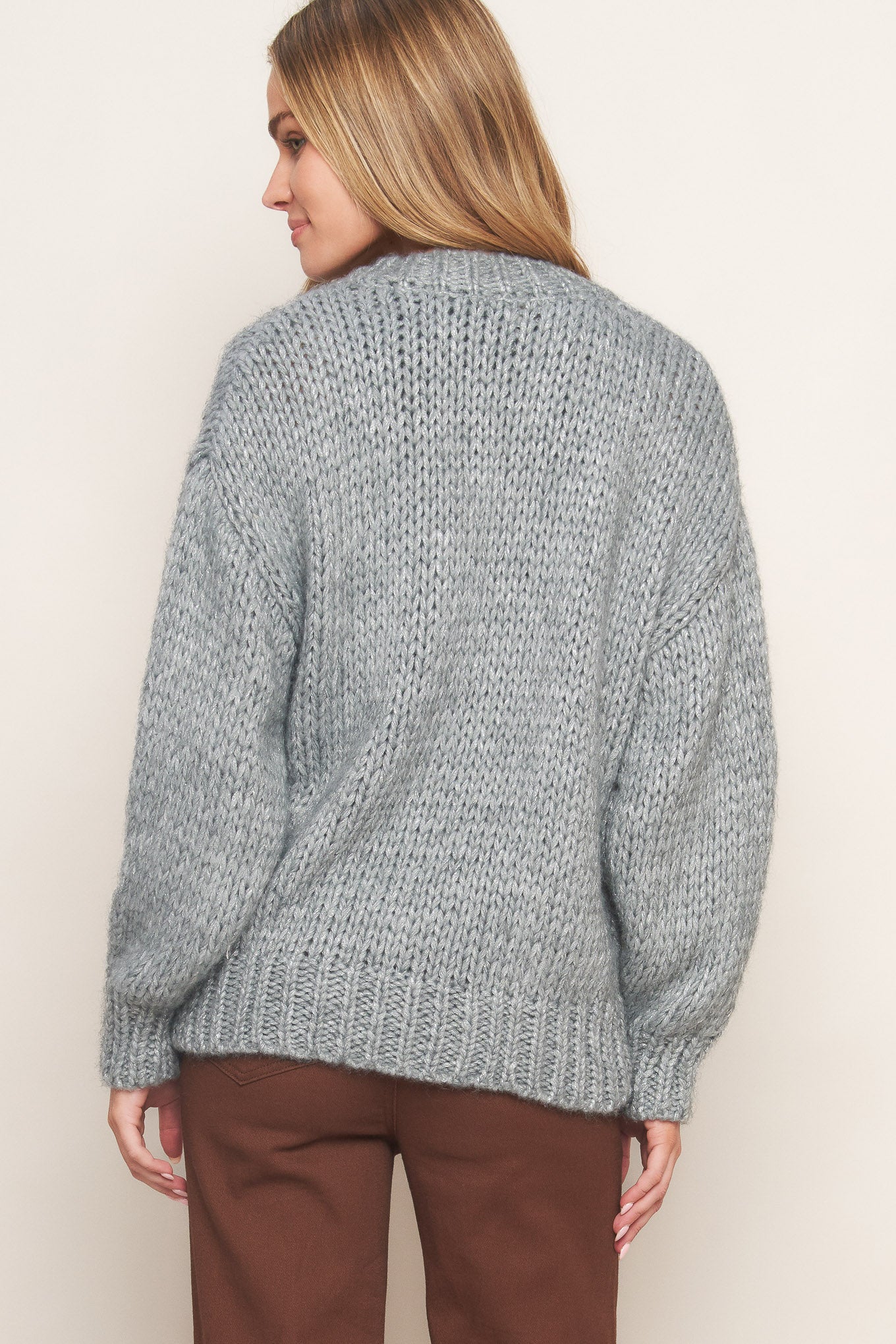 Weekend Warmth Sweater Knit Cardigan