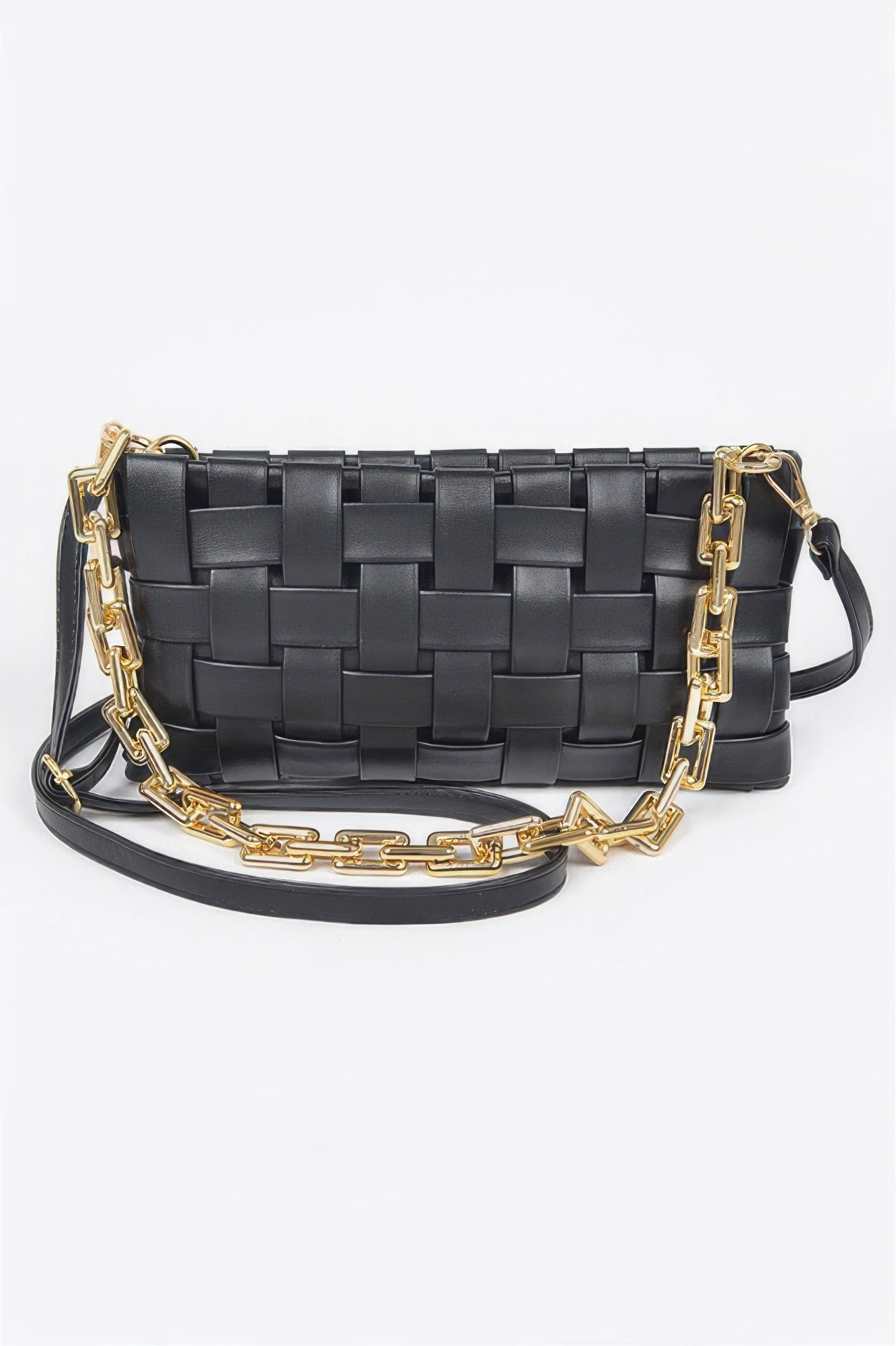 MALIBU Braided Chain Crossbody Bag
