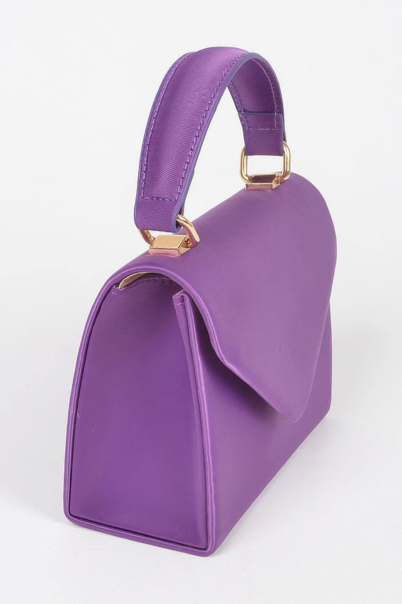 NOLITA Satin Top Handle Flap Bag