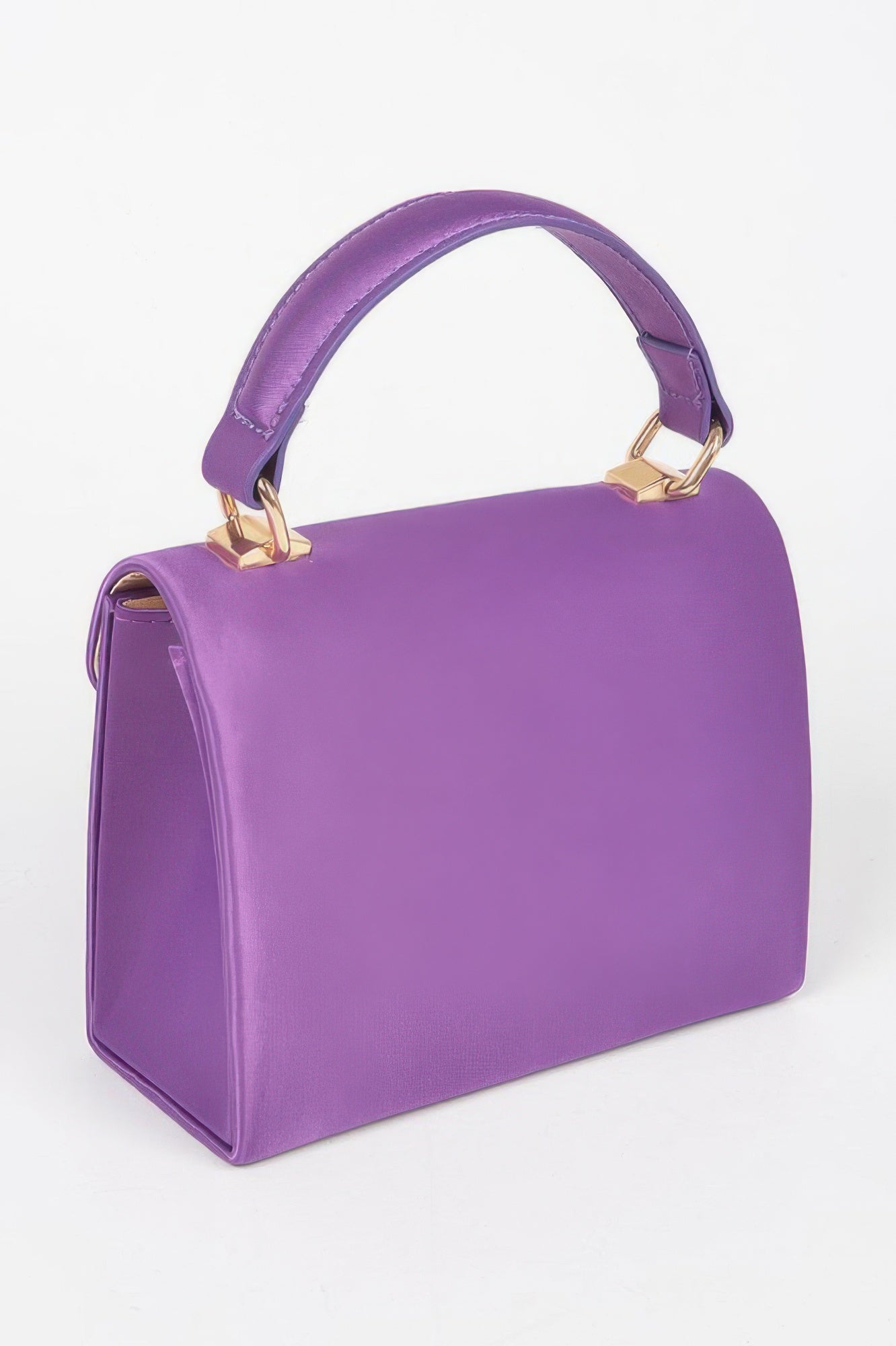 NOLITA Satin Top Handle Flap Bag