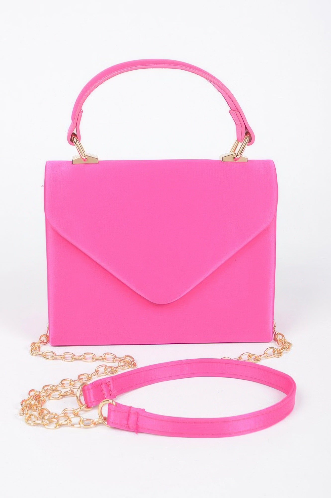 NOLITA Satin Top Handle Flap Bag