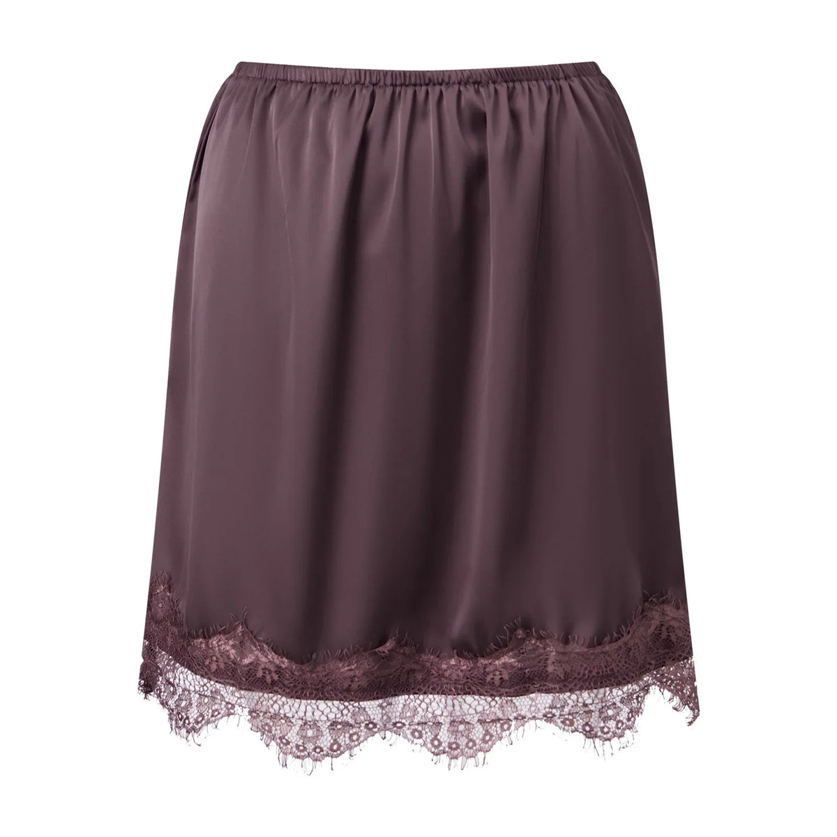 Women's Lace-Trim Mini Skirt