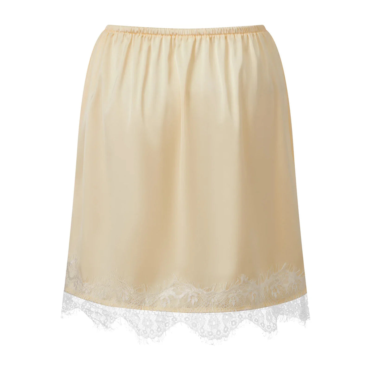 Women's Lace-Trim Mini Skirt