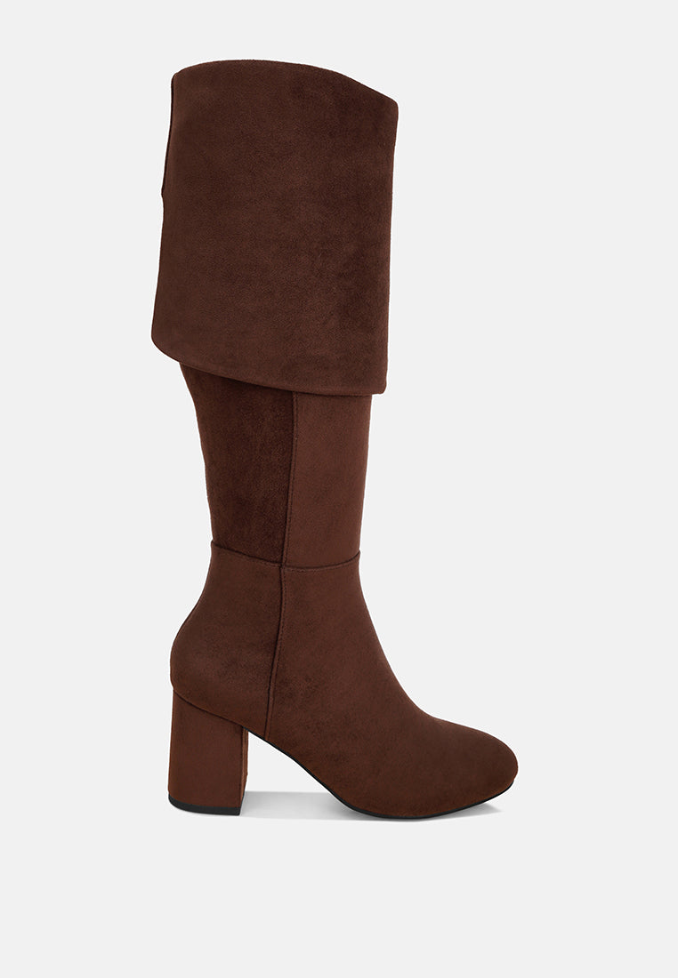 Celina Foldover Long Boots