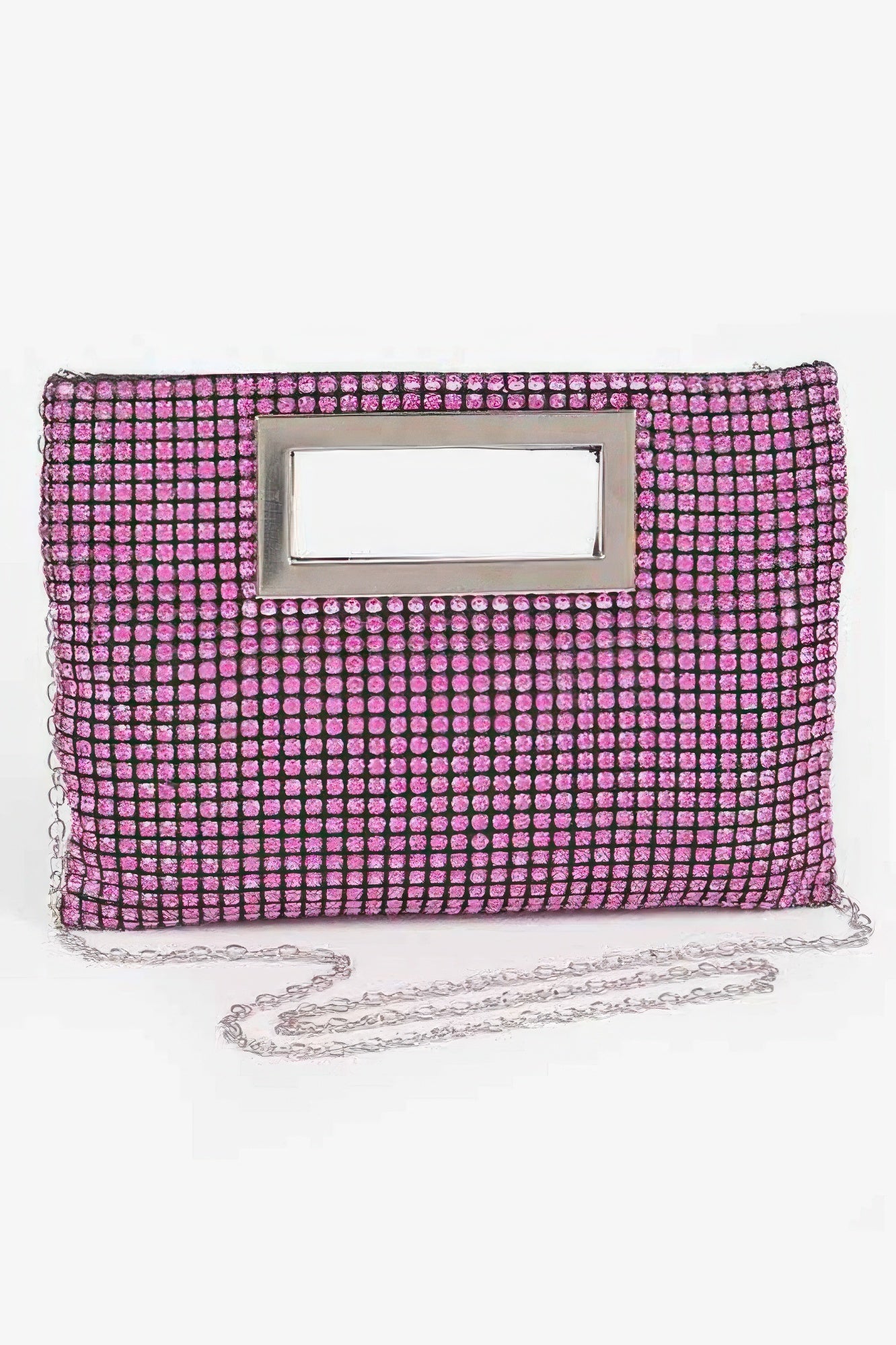 TRIBECA Rhinestone Flat Clutch