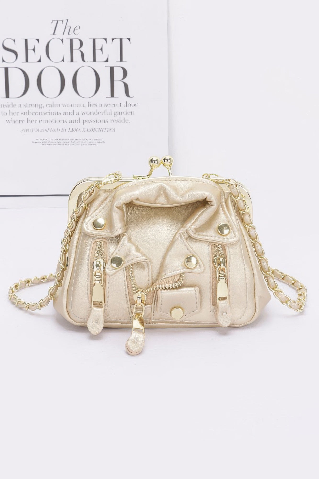 TRIBECA Jacket-Style Crossbody Bag